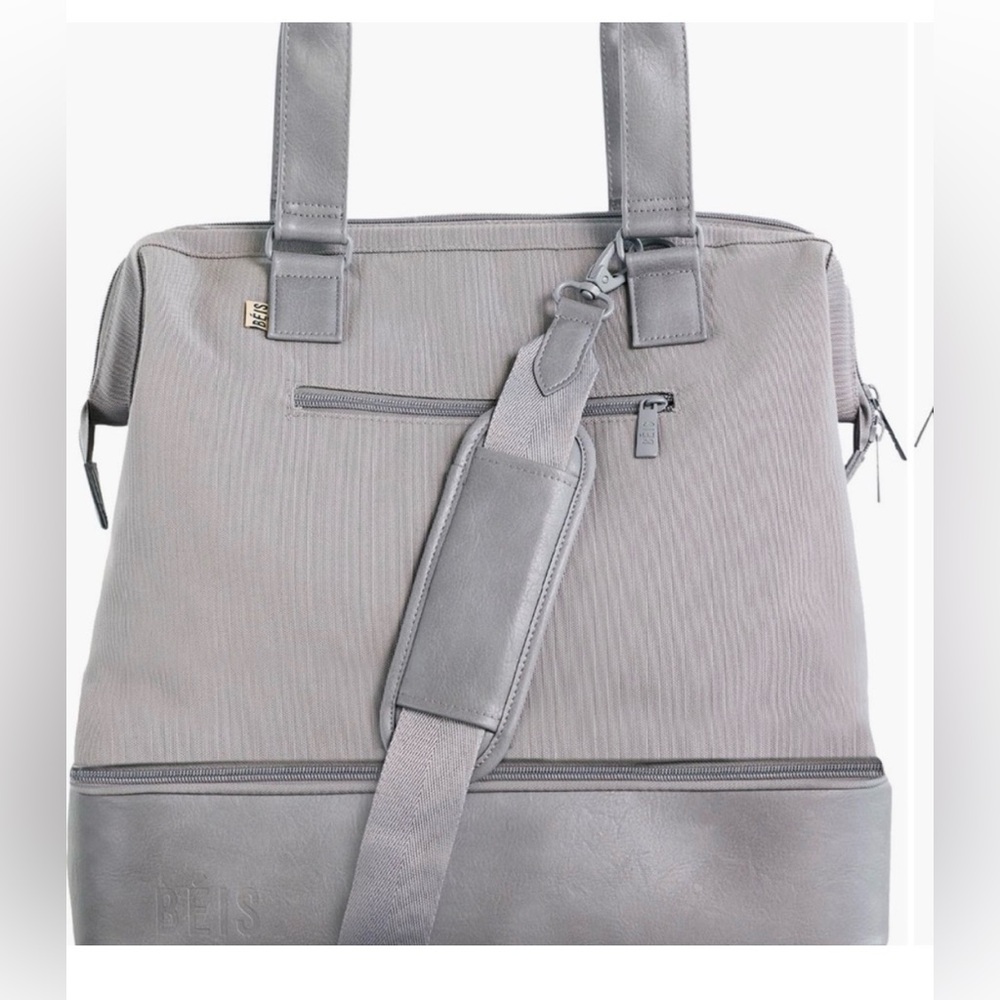 BEIS Gray Laptop Bag with Professional Design